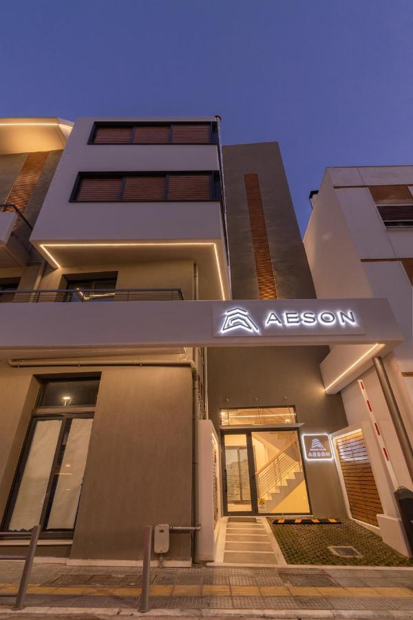 Aeson Premium Living Aparthotel Volos Exterior foto