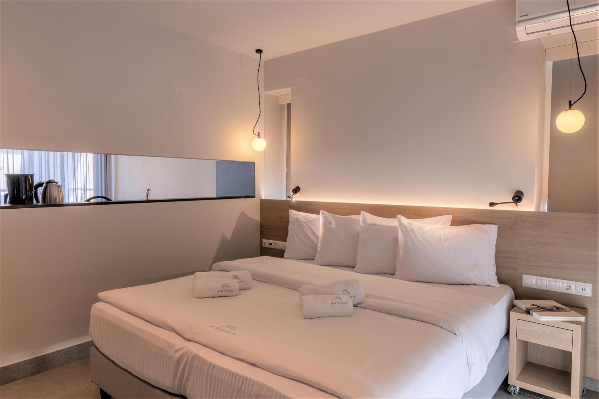 Aeson Premium Living Aparthotel Volos Exterior foto