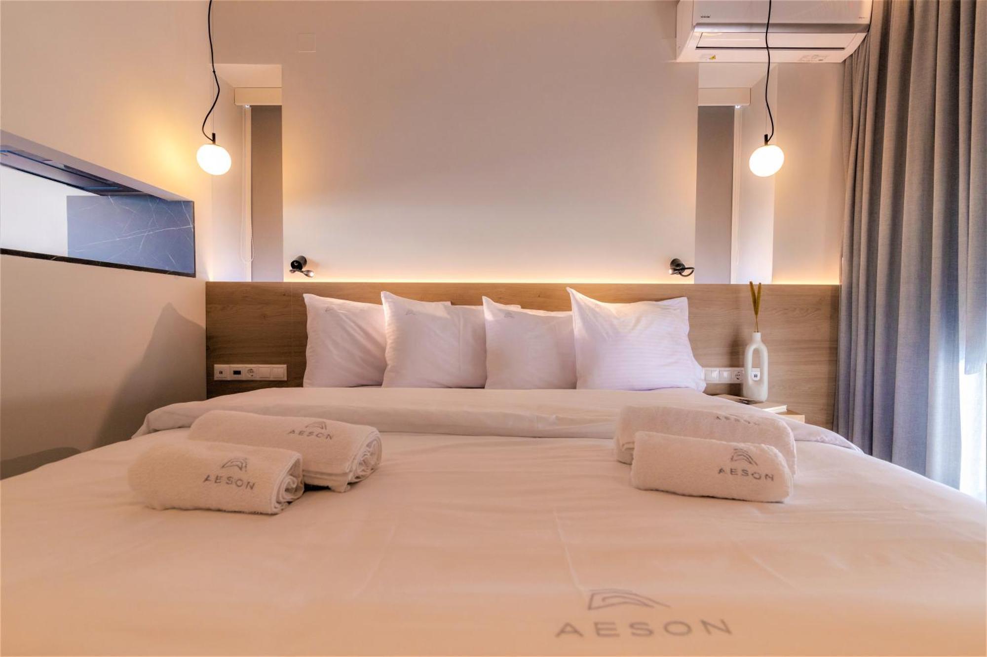 Aeson Premium Living Aparthotel Volos Exterior foto