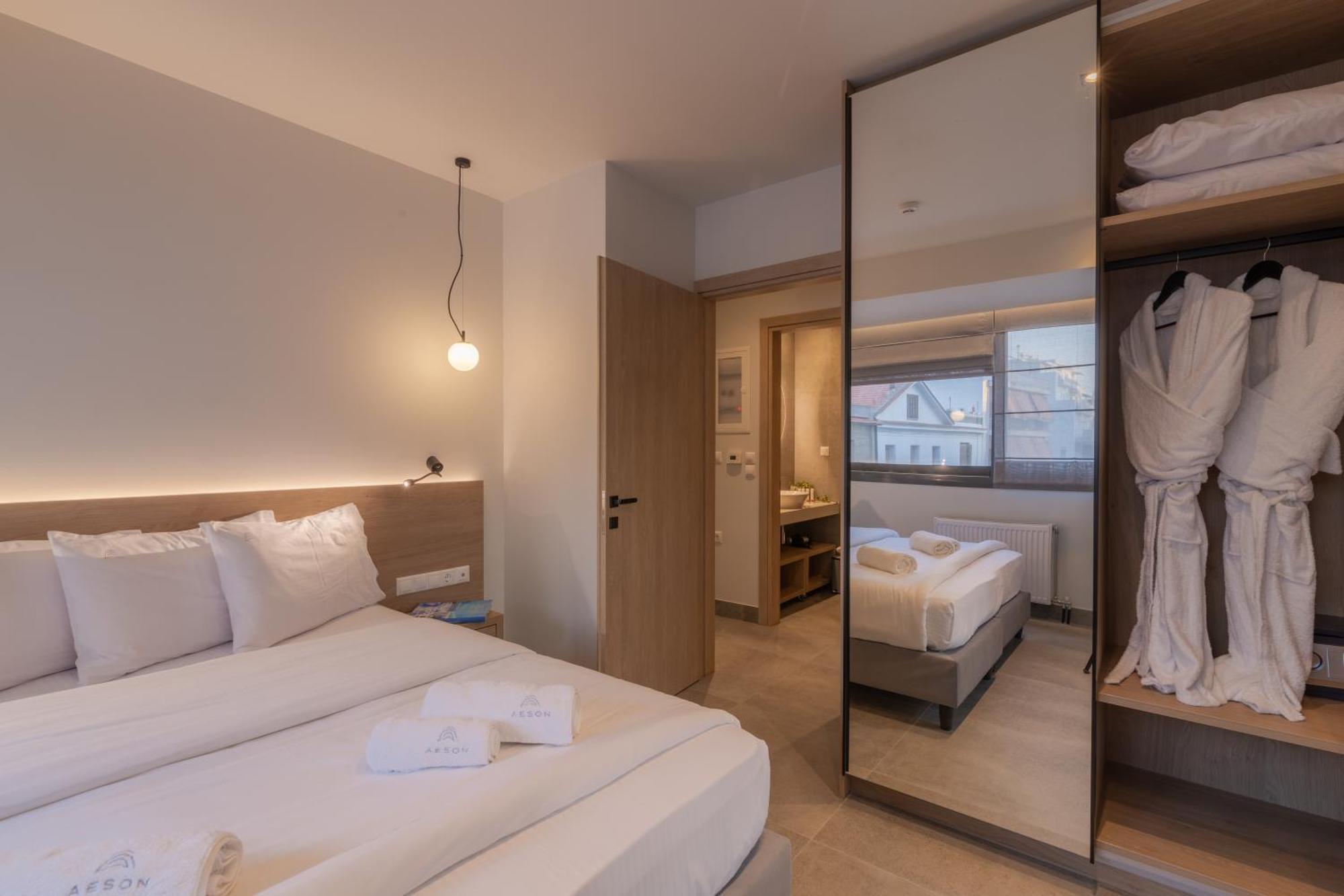 Aeson Premium Living Aparthotel Volos Exterior foto